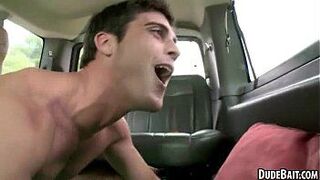 Some hot anal sex with two sexy straight hunks porn video